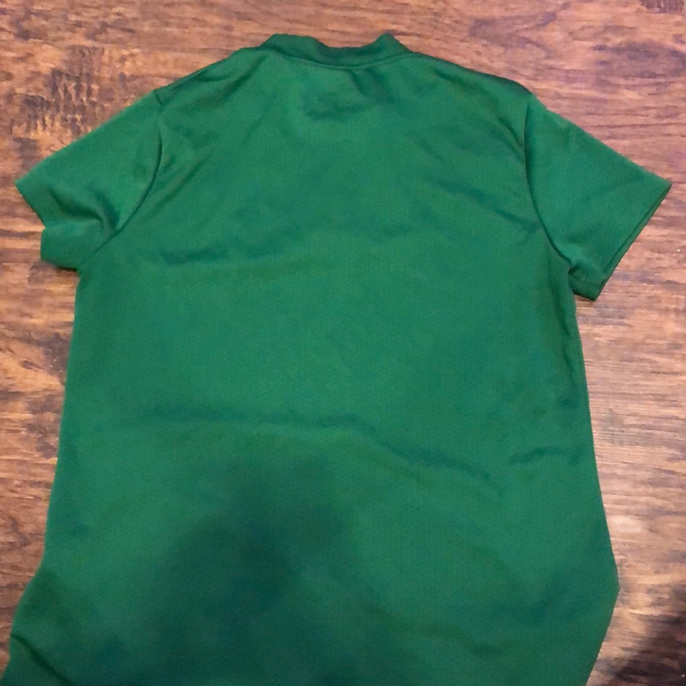 Nike Women’s Dri Fit Polo BU Baylor Green Shirt Football Golf Ladya - Picture 2 of 5